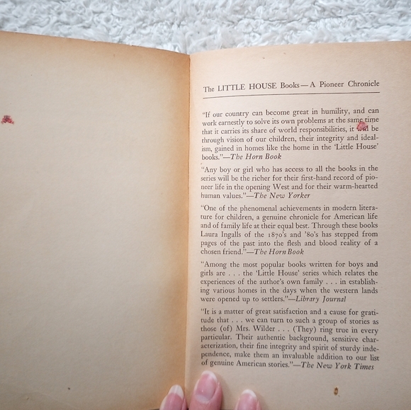 Laura Ingalls Wilder Books - Picture 4 of 5